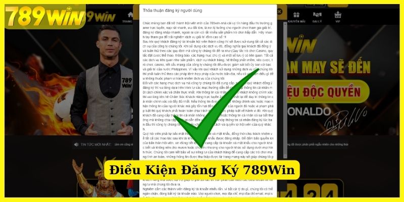 Các quy định về tạo lập tài khoản tại 789Win