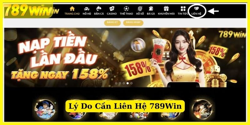 Liên hệ 789Win ngay khi gặp sự cố hoặc thắc mắc