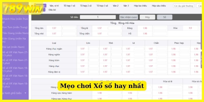 Mẹo chơi Xổ số hay nhất